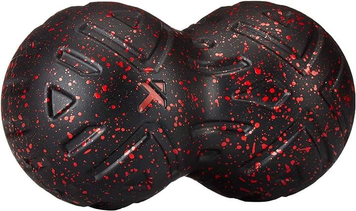 マッサージボール フォームローラー ストレッチボール Universal Massage Roller 直径12.7cm x( ブラック, 幅20.32cm 高さ12.7cm)