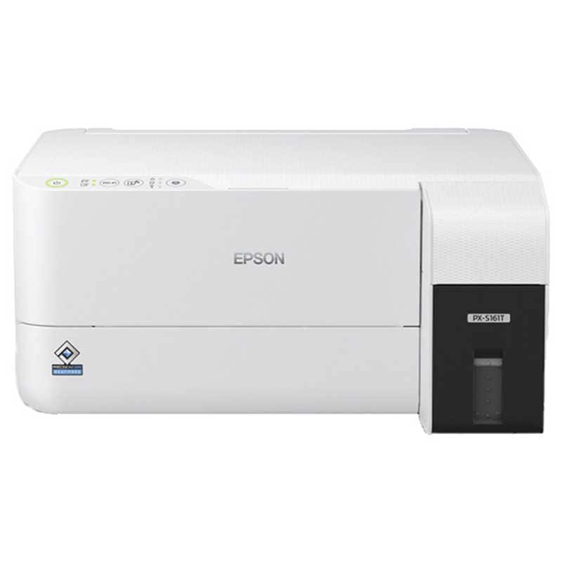 エプソン　EPSON　A4モノクロインクジェットプリンター エコタンク搭載モデル ［L判～A4］ ホワイト　PX-S161T