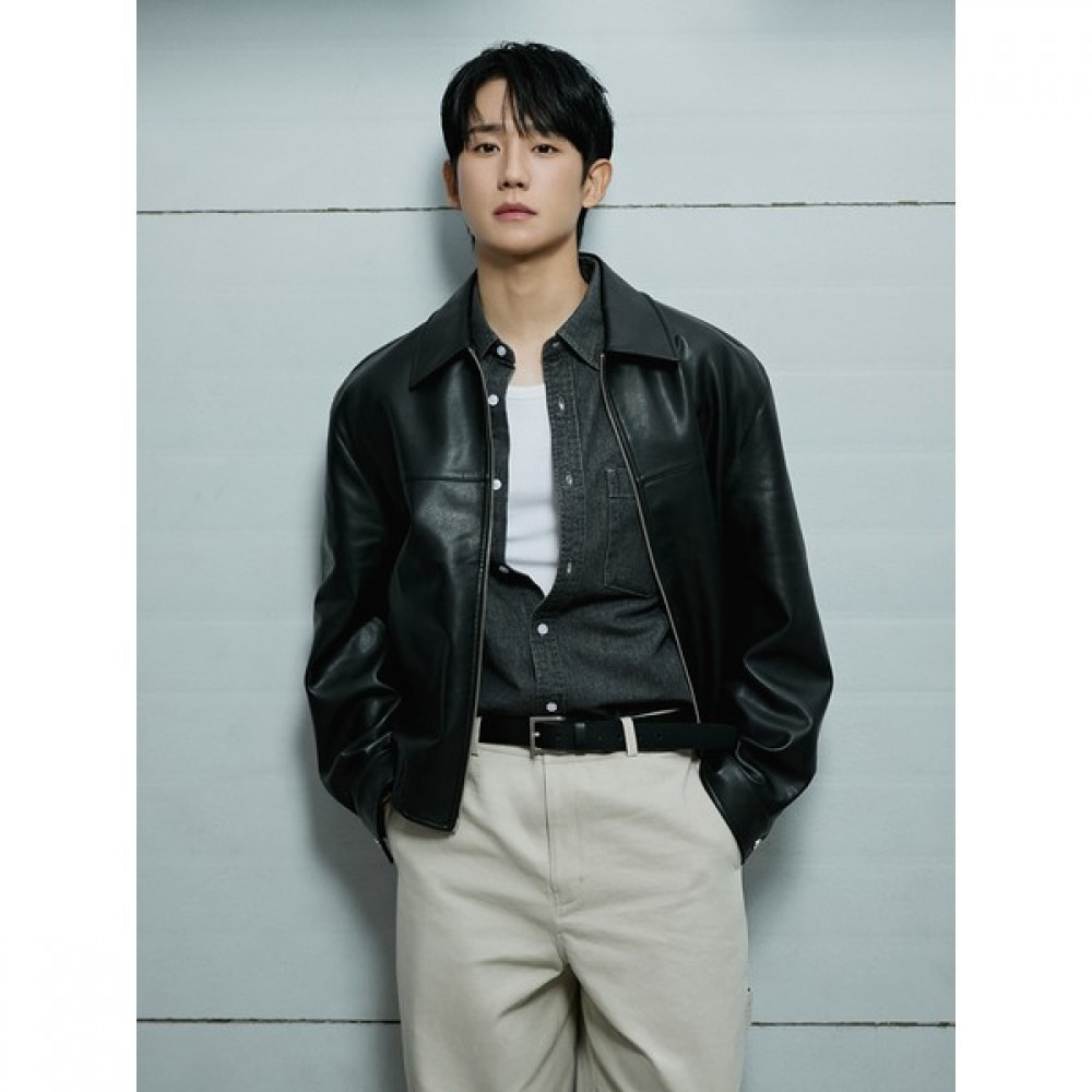 [マインドブリッジ] レザーブルゾン