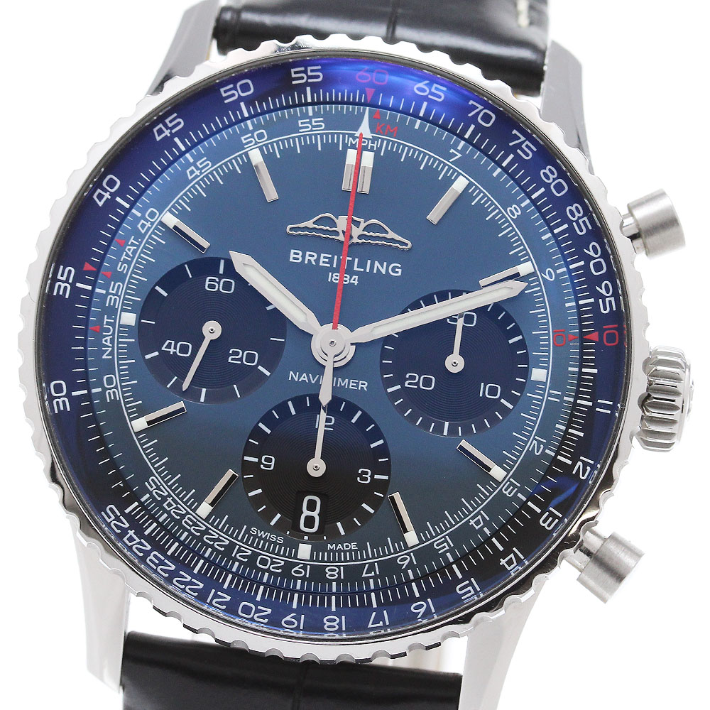 ブライトリング BREITLING AB0139 ナビタイマー B01 クロノグラフ 自動巻き メンズ 内箱・保証書付き_860973【中古】