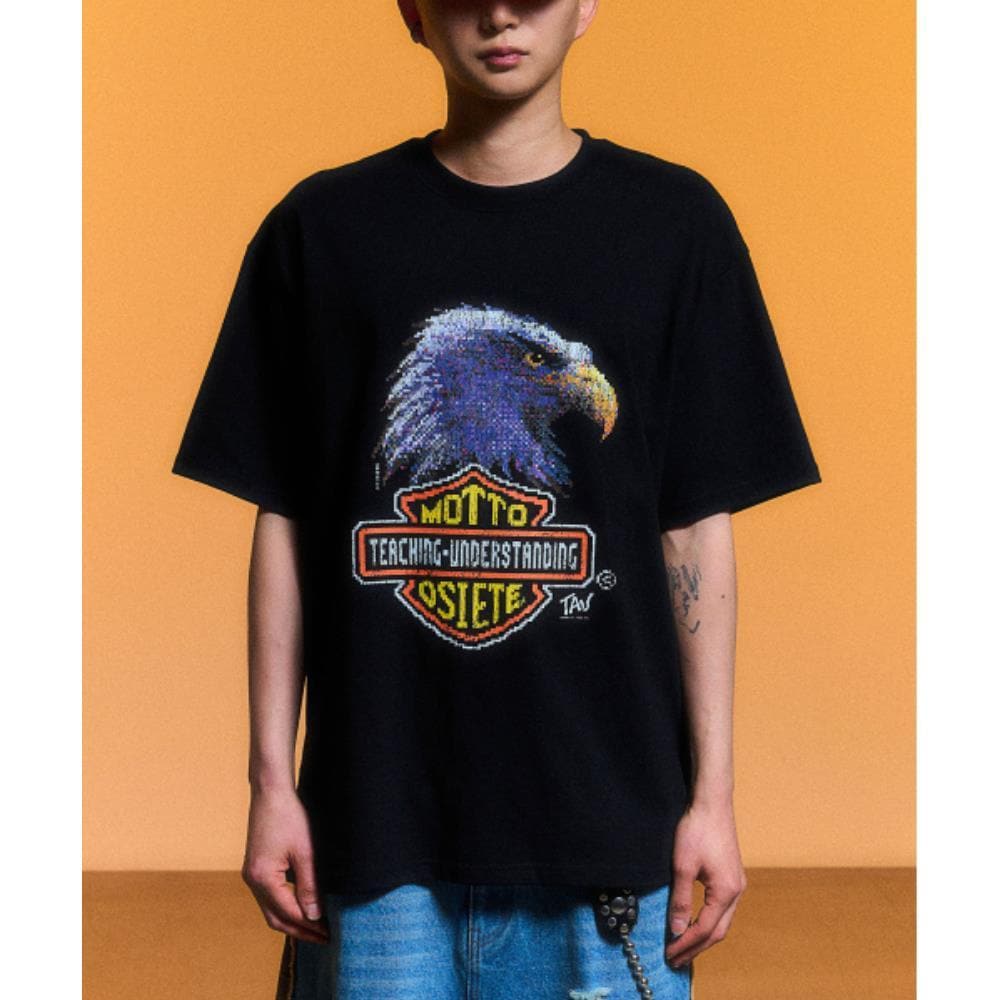 SCHISM INDUCING TAU MOTTO T SHIRTBLACK TA1TS02BK