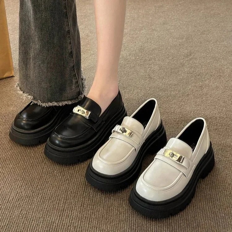 メリージェーンシューズ ローファー 靴 厚底靴 身長アップ パンプス 走れるパンプス 美脚厚底シューズパンプス フラットシューズ レディース