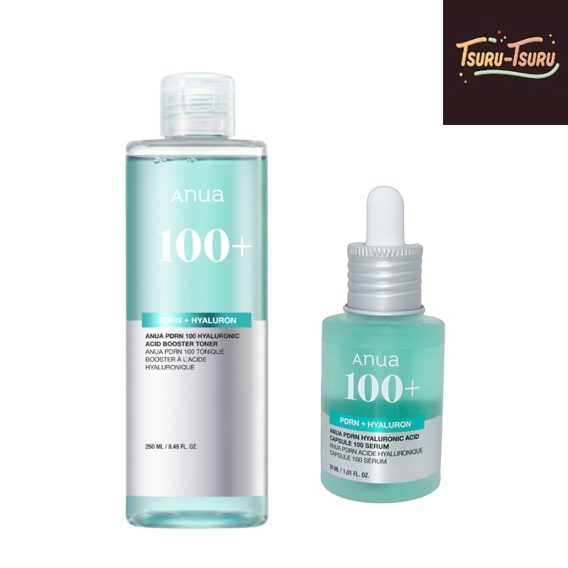 PDRN100ヒアルロン酸ブースタートナー250ml+PDRNヒアルロン酸カプセル100セラム 30ml