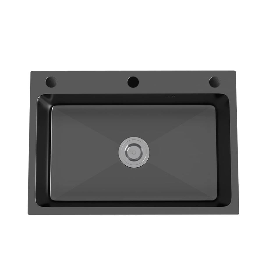 キッチンシンク 流し台 シンク ステンレス製 600*400mm 台所 家庭用 大容量 手作り 水切りカゴ付き 11,933円