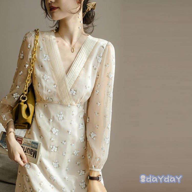 パーティードレス 結婚式 ワンピース 結婚式 二次会 花柄 風 オシャレ ドレス 体型カバー 大人 ドレス 大きいサイズ 二次会 30代 40代