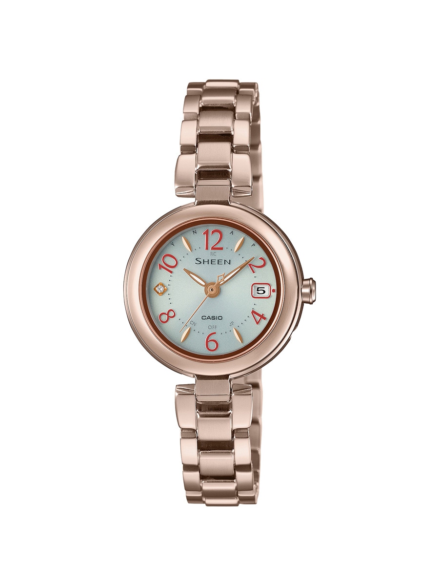 カシオ 【国内正規品】SHEEN　Radio Controlled Model　Titanium Series ソーラー電波　レディースタイプ SHW-7100TCG-7AJF