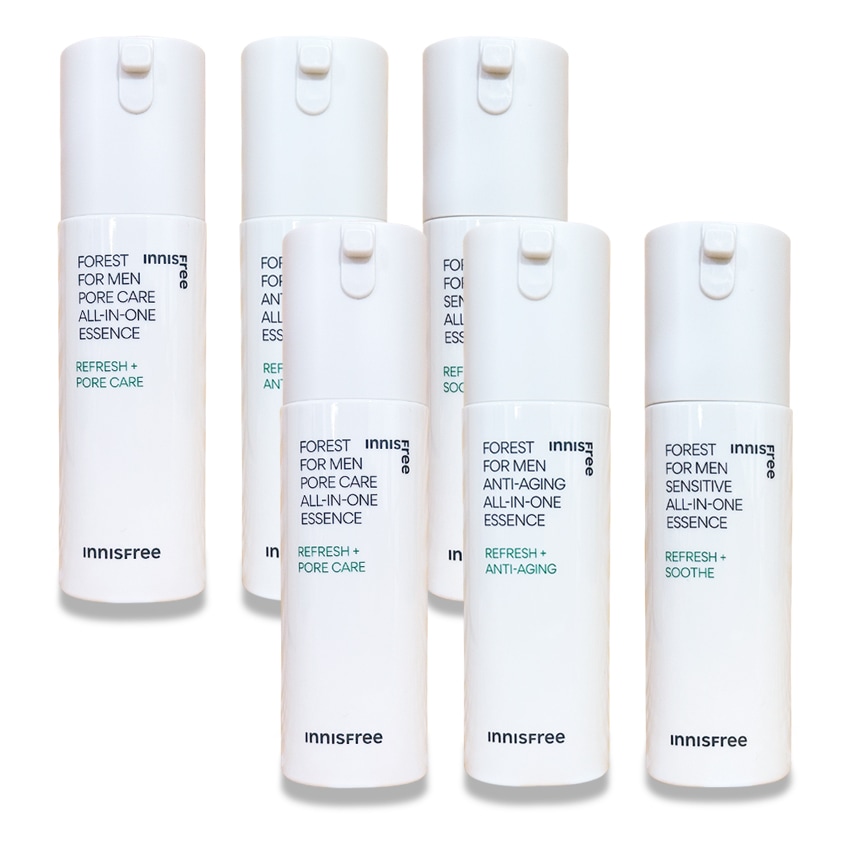 1+1! フォレストフォーメン オールインワンエッセンス 3種類 100ml　化粧水 乳液 エッセンス がコレ1本に! アンチ エイジング メンズコスメ　男性用化粧品 プレゼントに
