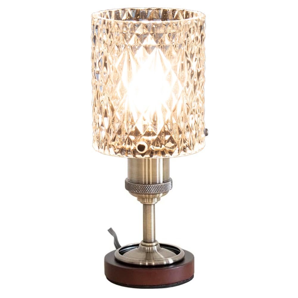 Ampoule テーブルランプ アロマランプ アロマライト 照明 おしゃれ テーブルライト デスクライト ガラス E17 1灯 寝室 ラグジュアリー アンティーク カフェ クラシック エレガント 照明 7,973円