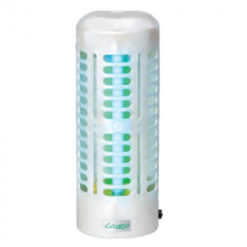 捕虫器　ムシポン 工事不要据置き型(壁付け兼用)　紫外線誘虫・粘着捕獲式　MP-600