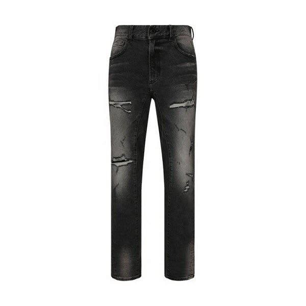 [] 男性) スリムバギー ブラックデニム (B245DP202P1) (P003749588)