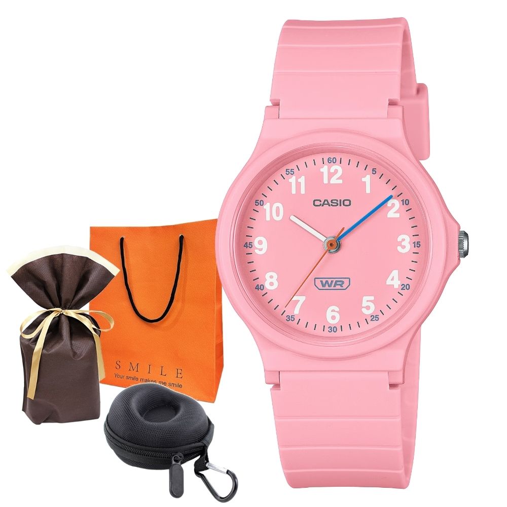 ラッピング済 ギフトセット 正規品 カシオ 腕時計 レディース 母の日 収納ケース付き アナログ 軽量 小さめ 子供用 シンプル ピンク 防水 見やすい時計 仕事用 中学生 高校生 通勤通学 社会人