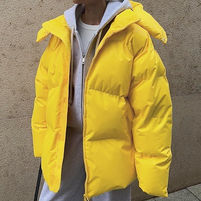 Qoo10] ダウン イエロー ダウンコート グリーン : レディース服