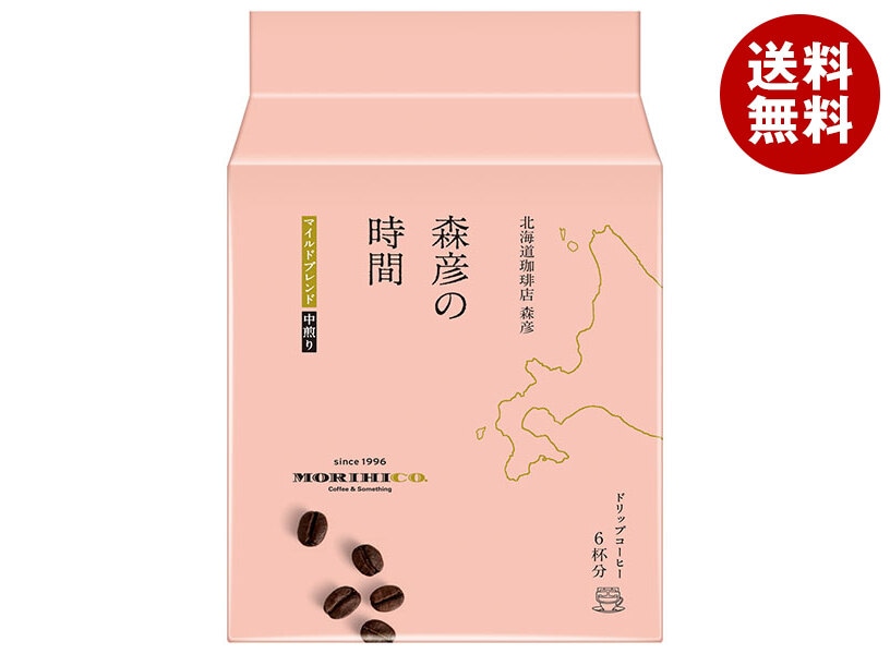 AGF 森彦の時間 ドリップコーヒー マイルドブレンド (10g＊6袋)＊12袋入＊(2ケース)