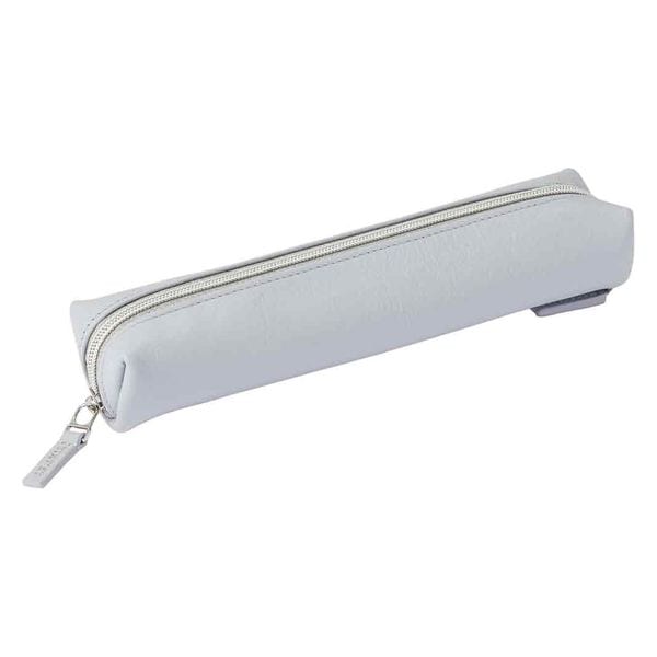 （まとめ買い）タイニスト ペンケース 本革製 ミストブルー NF1207A [x3]