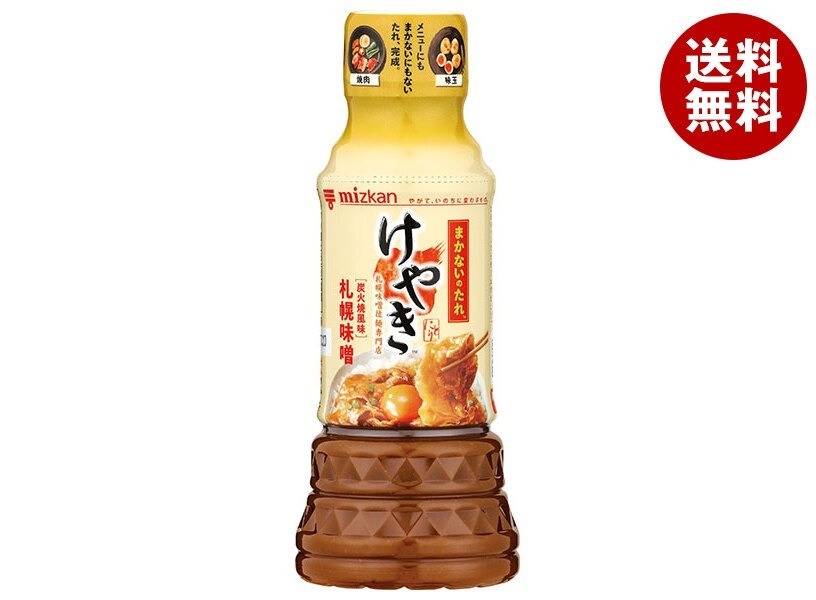 ミツカン 札幌味噌拉麺専門店けやき まかないのたれ 札幌味噌 250mlPET＊12本入＊(2ケース)