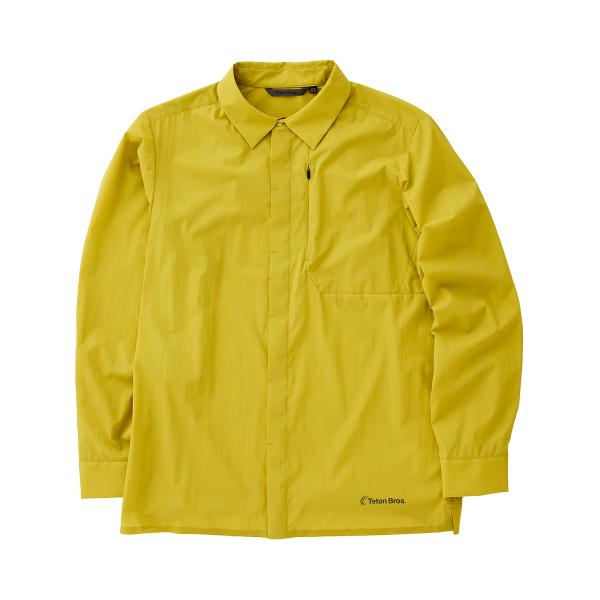 Teton Bros ティートンブロス SWEET WATER SHIRT アウトドア 登山 キャンプ 自転車 ファッション 旅行 YELLOW