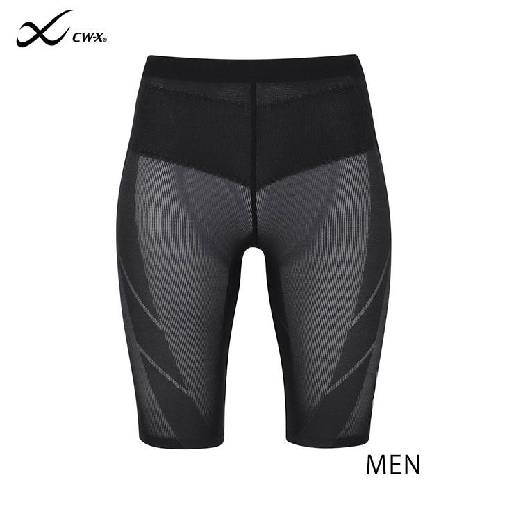 ワコール CWX CW-X スポーツタイツ 着圧 ハーフタイプ メンズ ジェネレーターモデル クール 冷感 HZO775