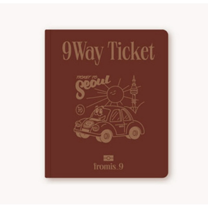 [未開封新品] プロミスナイン fromis_9 - シングル2集 [9 WAY TICKET ナインウェイ] TICKET TO SEOUL ver