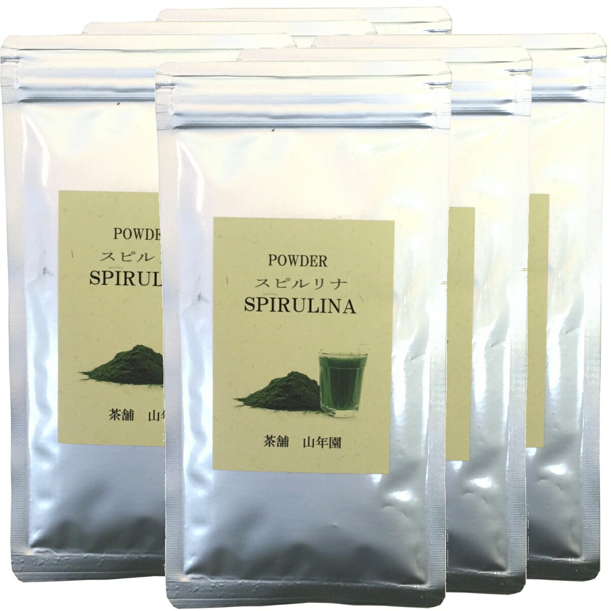 スピルリナ スピルリナ パウダー 100% 60g6袋セット 粉末 ダイエット スーパーフード セレブ愛用 サプリ スムージー セット ギフト プレゼント ホワイトデー 2026 プチギフト お茶