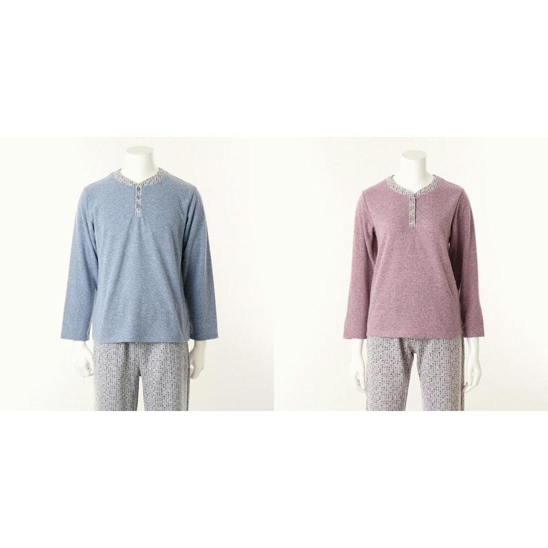 ポリソリッド 男女 カップル トップス 室内着 VEV3956MWSG