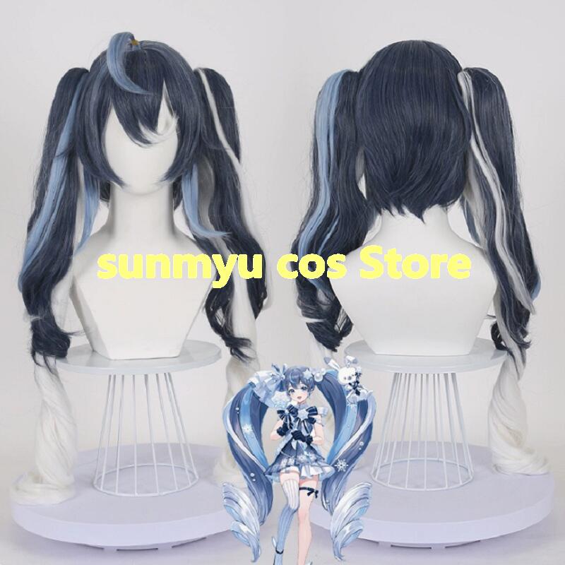 SNOW MIKU 2025 雪ミク 2025 初音ミク スノーパレード VOCALOID コスプレウィッグ