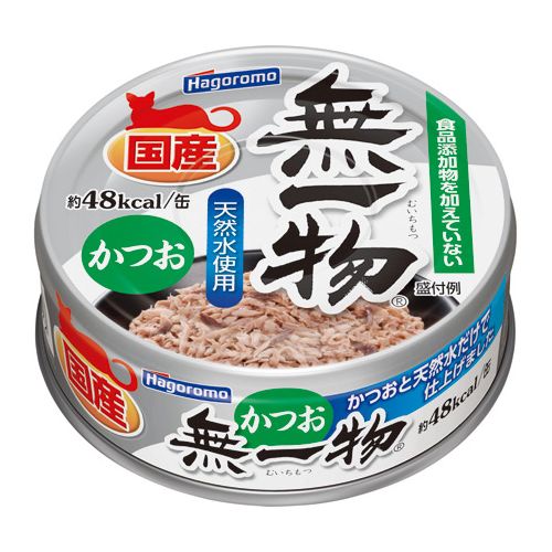 （まとめ買い）無一物ねこまんま 缶かつお 70g 猫用フード [x24]