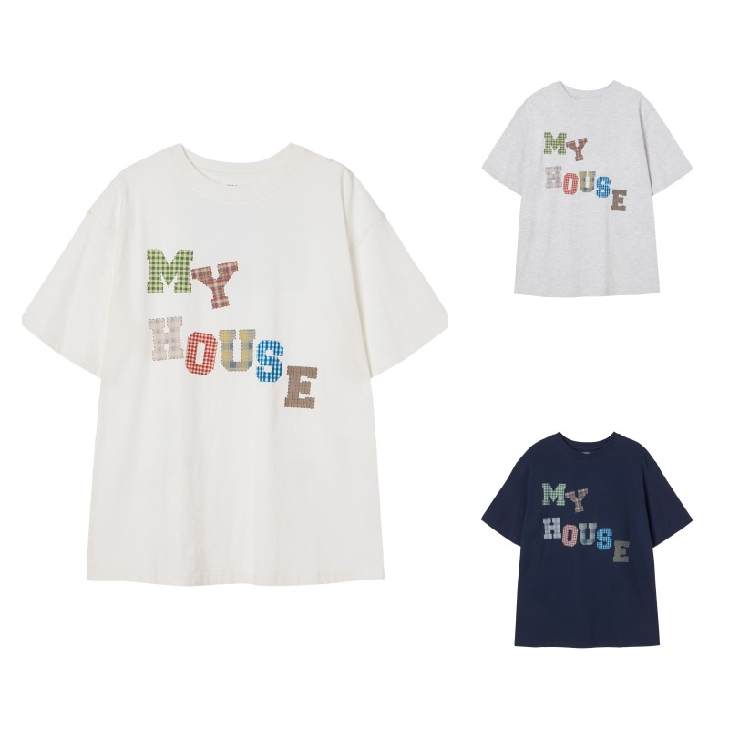【aeae】 MY HOUSE T-SHIRTS : 3COLORS