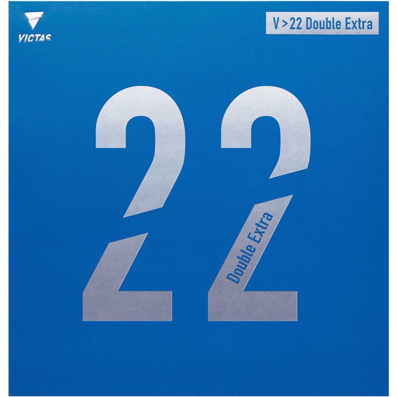 VICTAS　裏ソフトラバー V22 Double Extra ダブル エキストラ MAX ［裏ソフト /テンション］ レッド　200070