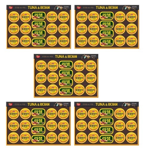 ドンウォンプレゼントセット ツナリチャン O-48号x5 名節 いい方 会社 団体 企業