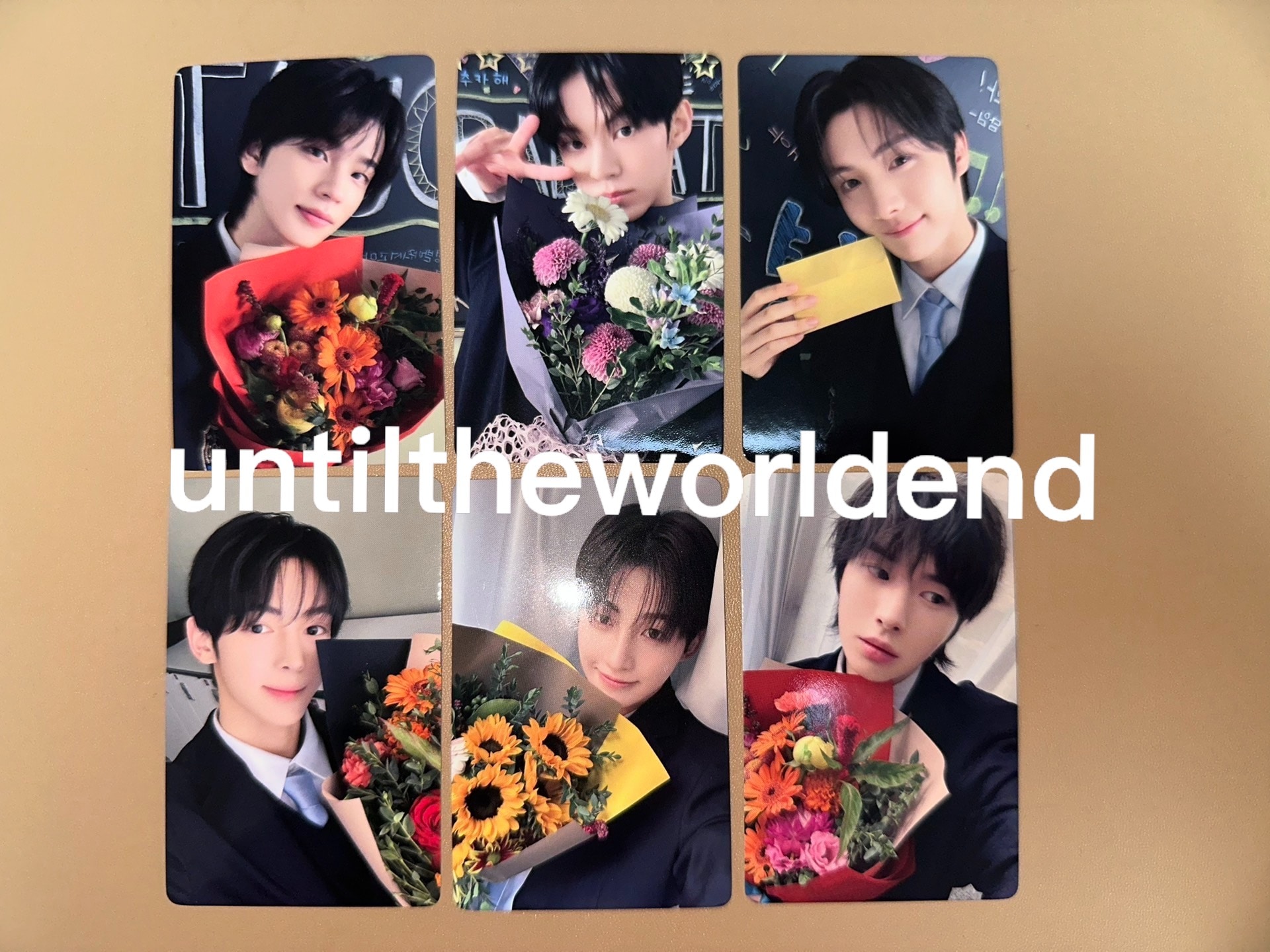 TWS Last Bell yzy クリスマス 一直娱 トレカ 公式 特典 6枚セット