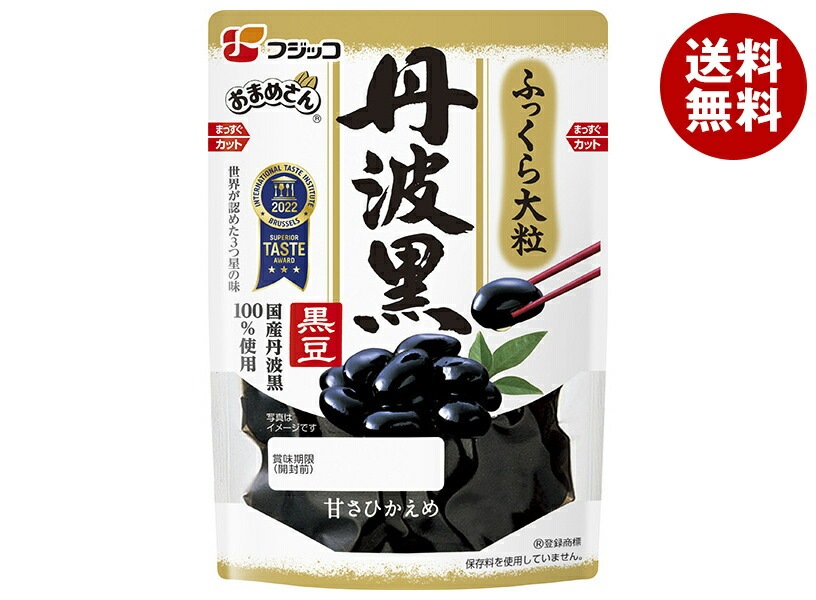 フジッコ おまめさん 丹波黒黒豆 135g＊10袋入＊(2ケース)