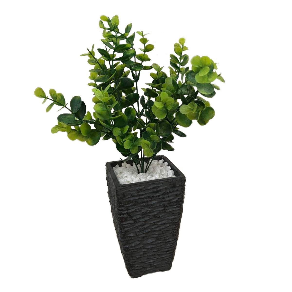 フェイクグリーン ユーカリペーパーマッシュポット 33cm CT触媒