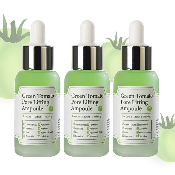 グリーントマト 毛穴アンプル 30ml 3個