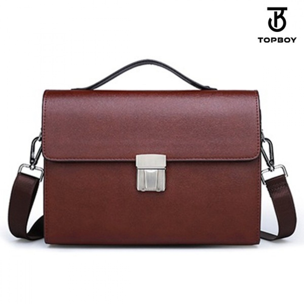 (TOPBOY) グレゴリークラシックビジネスクロスボディバッグ (BG005)