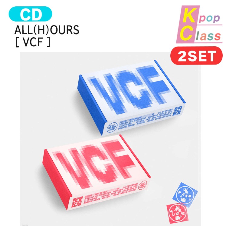 国内発送 ALL(H)OURS [ VCF ] 2種セット 3rd Mini Album / 1次予約