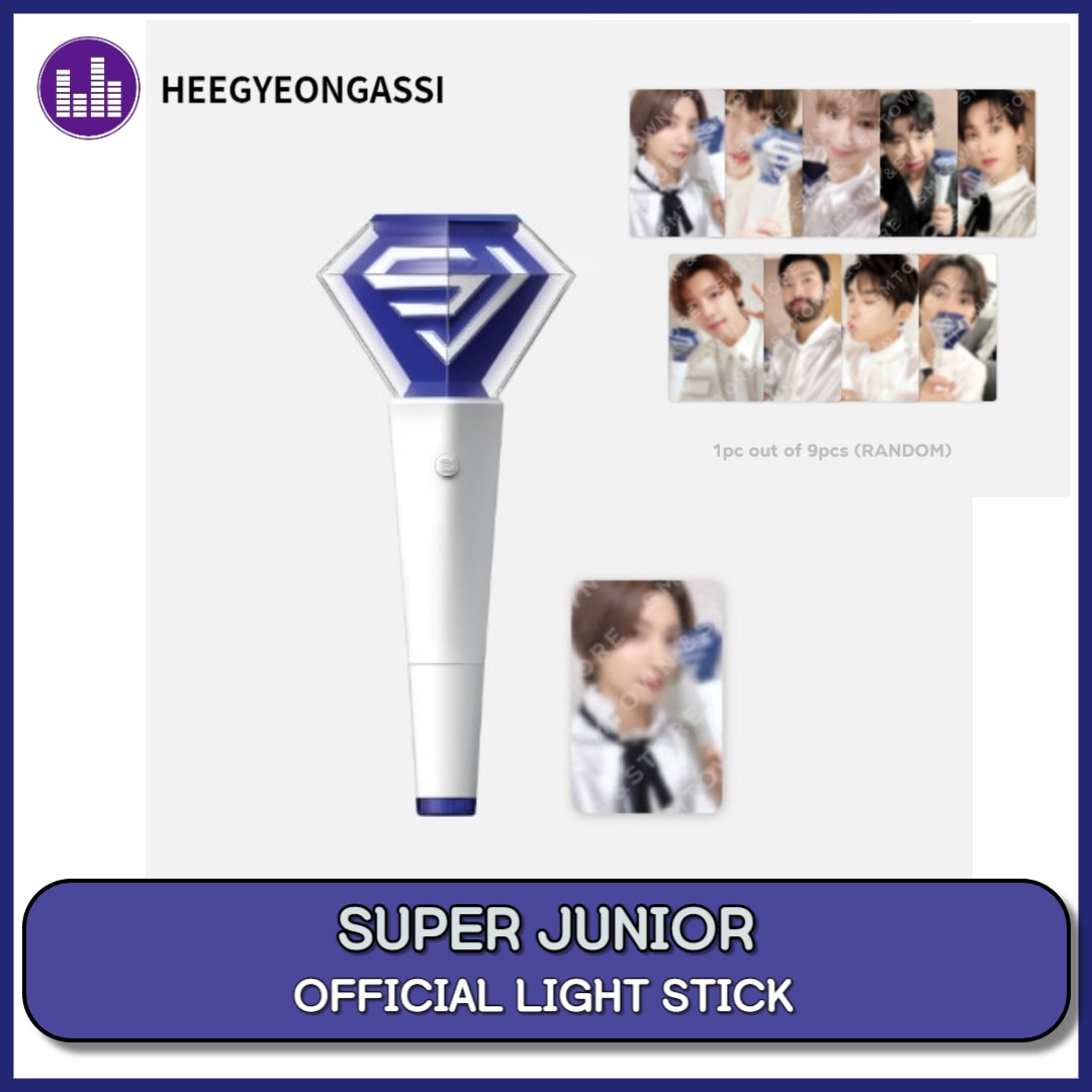 SUPER JUNIOR OFFICIAL LIGHT STICK / 未公開フォトカード贈呈
