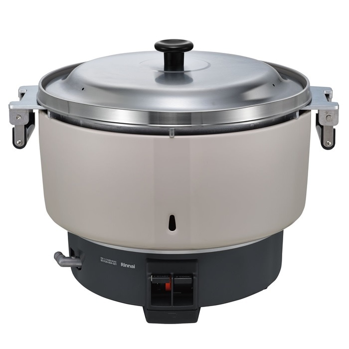 10.0L 約56合（5.6升） 業務用ガス炊飯器 内釜フッ素なし 都市ガス用 RR-550C-12A13A