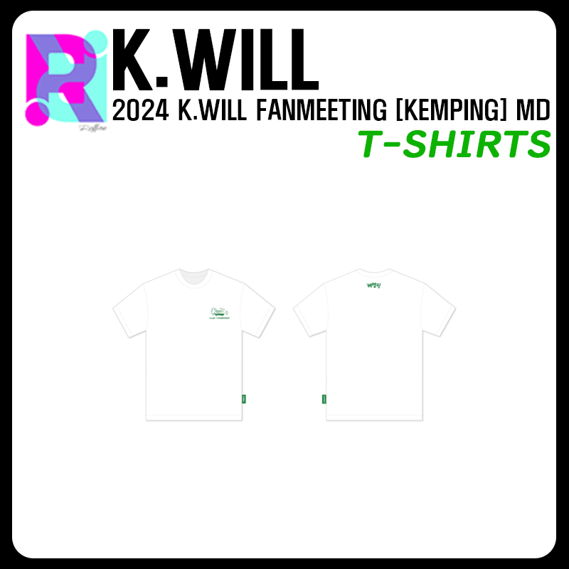 （T-SHIRTS） 2024 K.WILL FANMEETING [KEMPING] MD