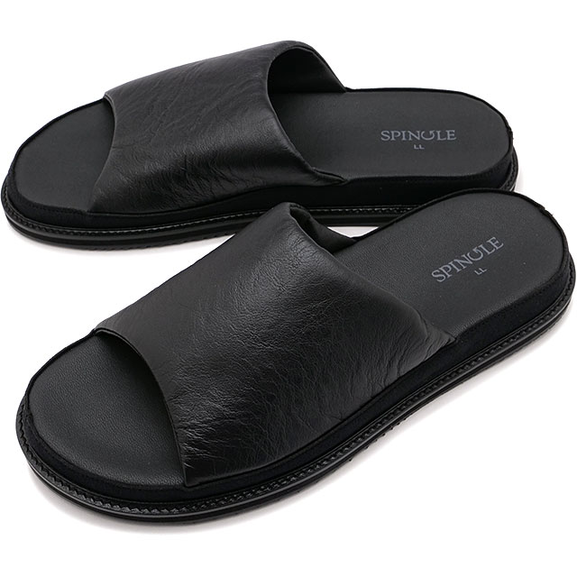 Qoo10] スピングルムーブ スライドサンダル カンガルーレザー [S