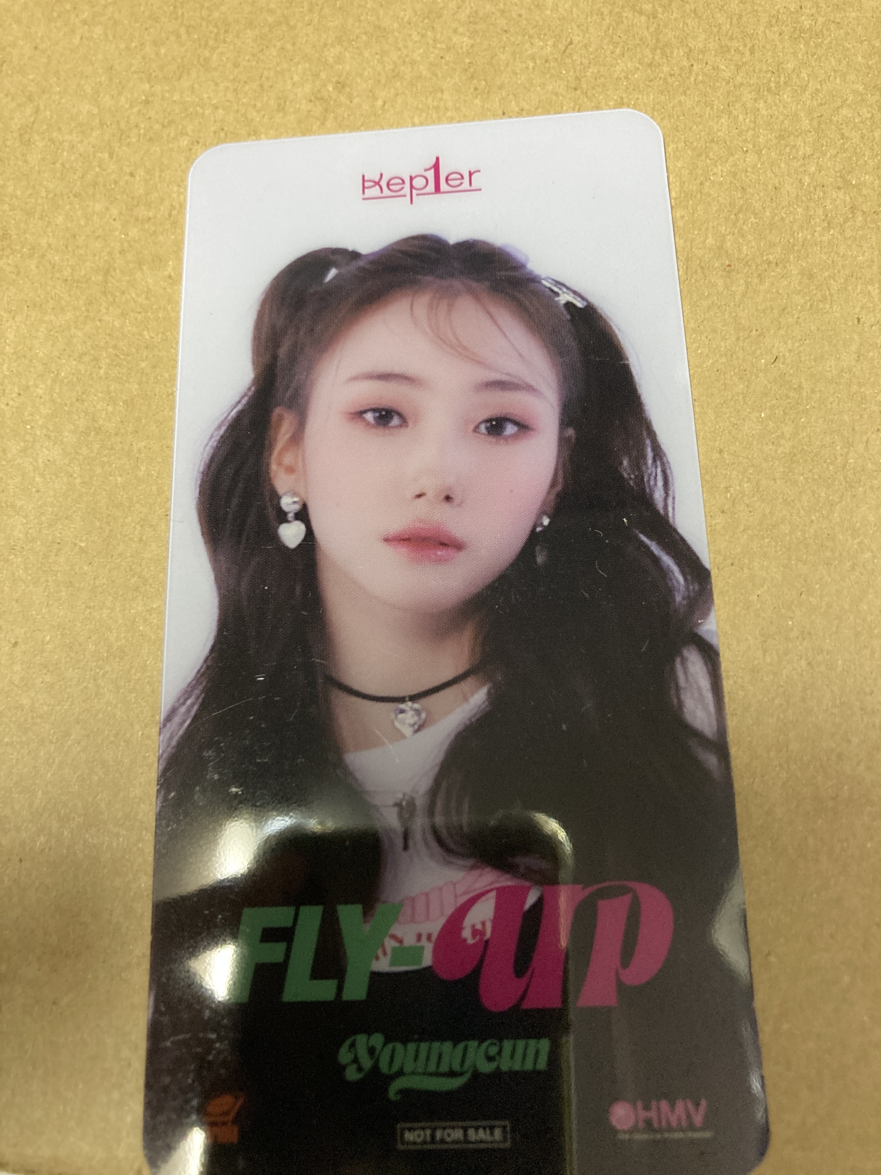 Kep1er FLY-UP HMV特典クリアしおり　YOUNGEUN　新品