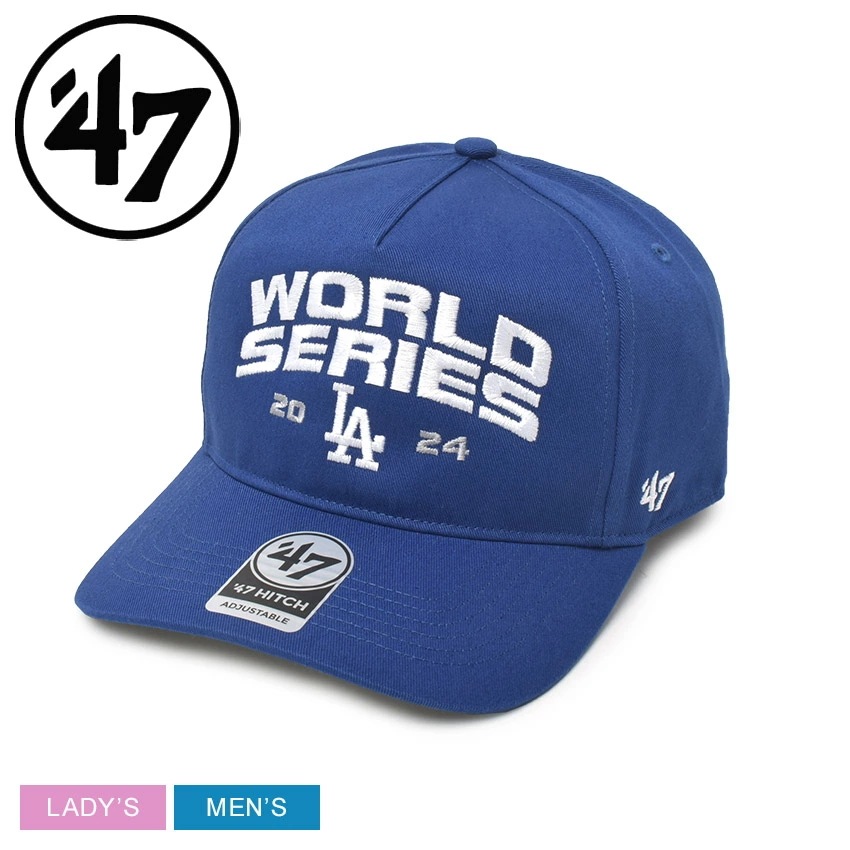帽子 キャップ LOS ANGELES DODGERS MLB WORLD SERIES DUELING 47 HITCH BWS-WSIHT12GWP レディース メンズ ヒッチ 野球 刺繍 8,360円
