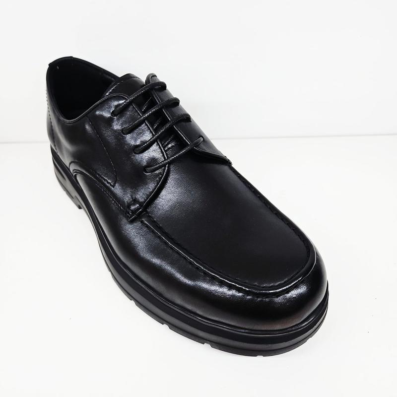 天然牛革メンズチャンキーグリッパークリッパーダービーシューズ LCMD58U613-19_KG