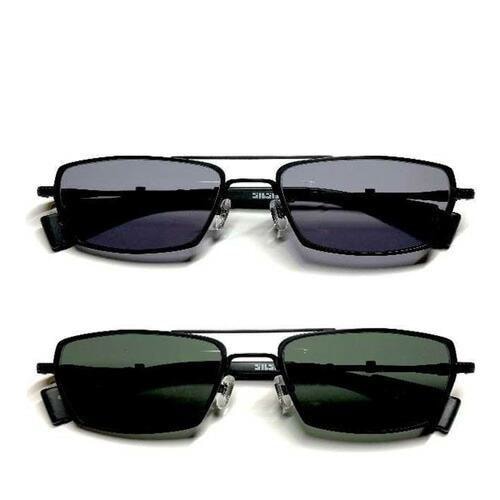 ゴルゴ 13× 公式コラボレーション メガネ サングラスレンズ付き M16 スナイパーカスタム col.89/195 ガンメタマット ブラックラックマット 53mm