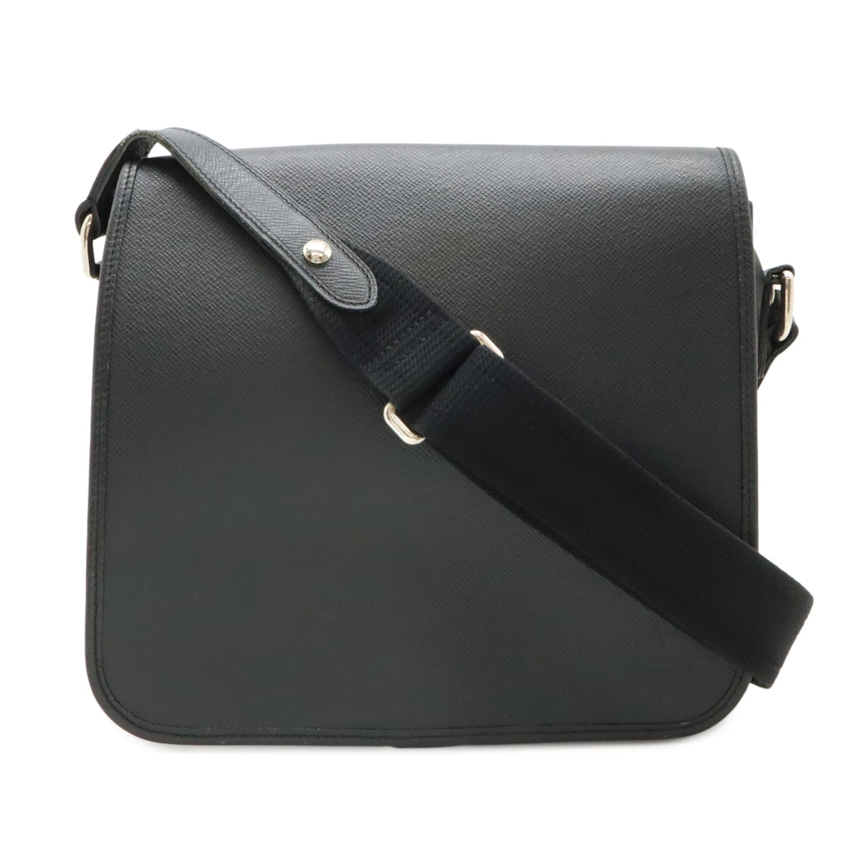 タイガ アンドレイ ショルダーバッグ メッセンジャーバッグ 斜め掛け レザー アルドワーズ 黒 ブラック M3248