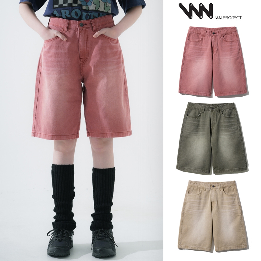[WV PROJECT] Crush Washing Short Pants