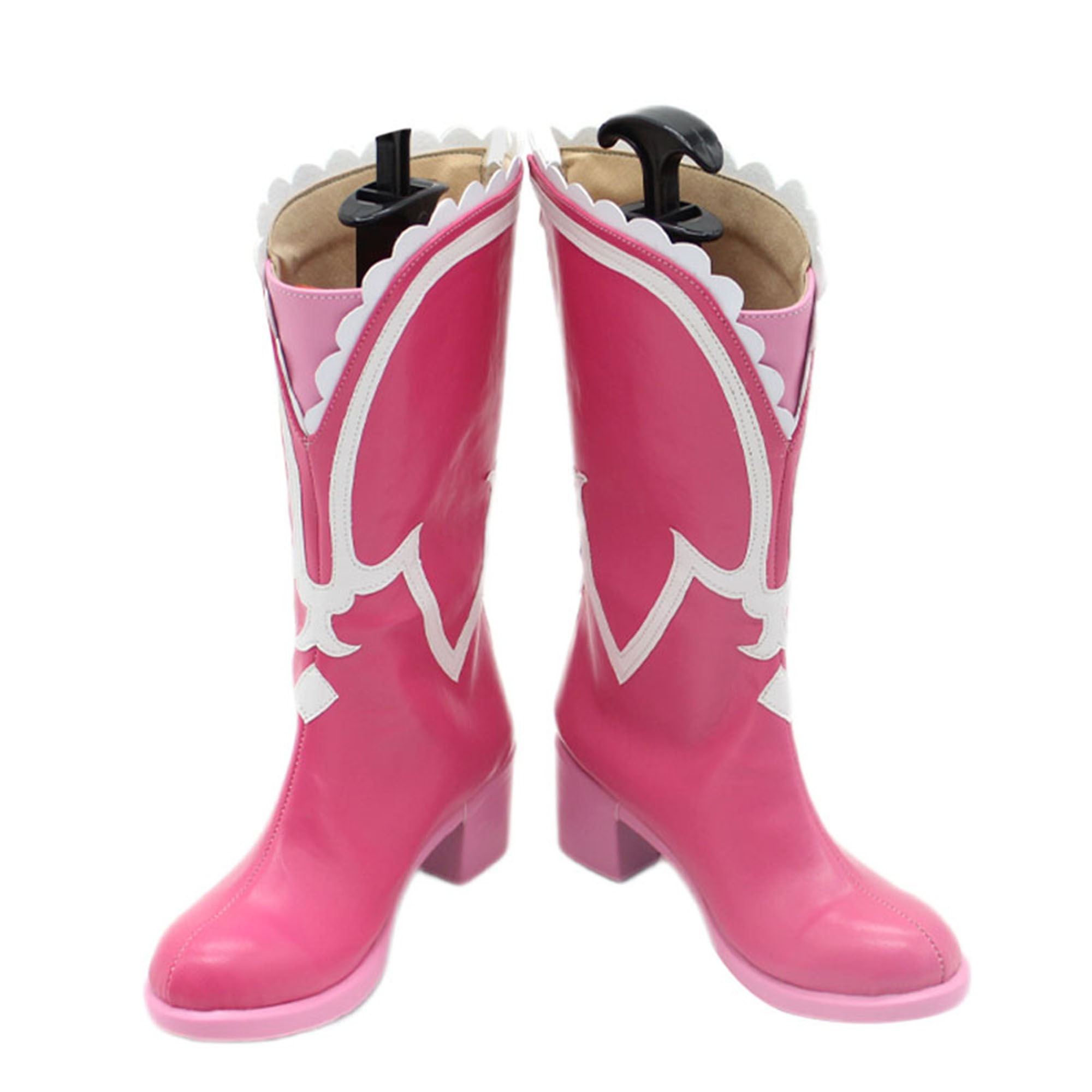 カワカミプリンセス ウマ娘 プリティーダービー 勝負服 コスプレ 靴 ブーツ コスプレ靴 コスプレブーツ カスタマイズ可能 1017032