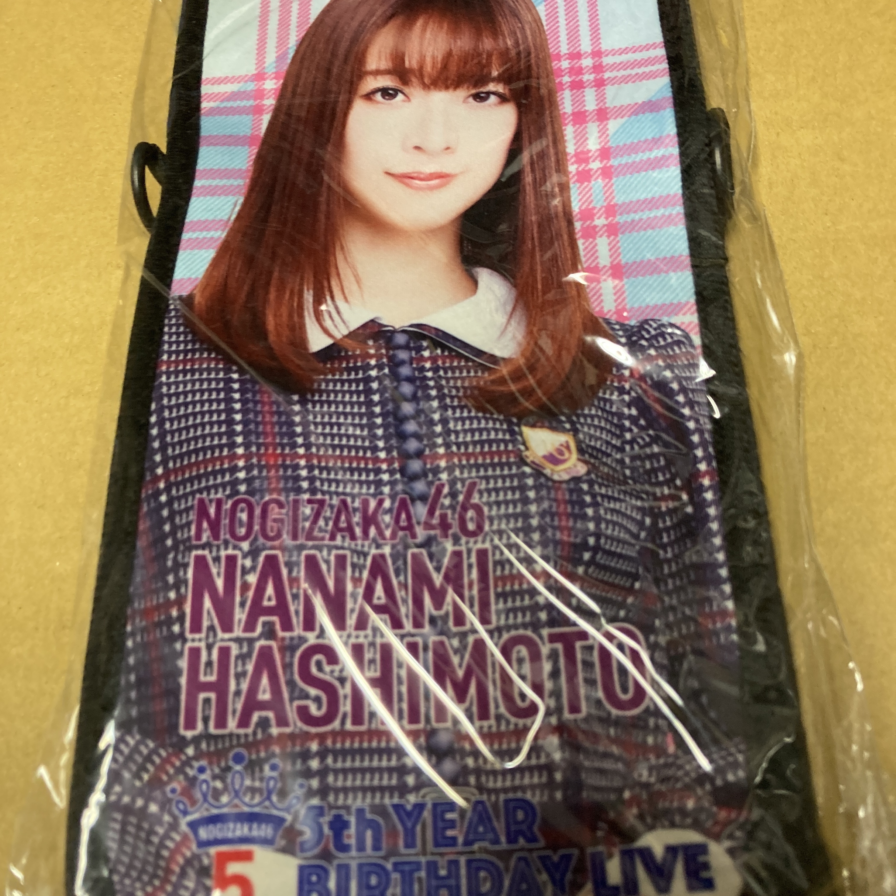 乃木坂46 個別 スティックライトホルダー　5th YEAR BIRTHDAY 橋本奈々未 新品未開封 o
