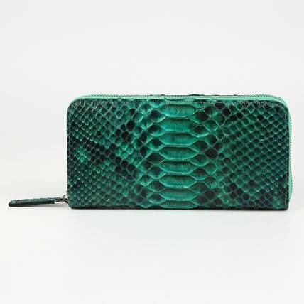 ラスト１個！！！【本物保証】パイソン 長財布 蛇革 ロングウォレット 本革 ヘビ革 本革財布