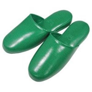 （業務用8セット）ニッポンスリッパ スリッパ 348918GN アニリンプラット L x8セット