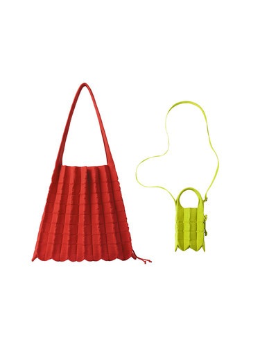 JOSEPH&STACEY公式 ニットバッグ [SET] Lucky Pleats Knit L+Mini Cross Fiori